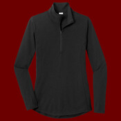 Women's PosiCharge ® Tri Blend Wicking 1/4 Zip Pullover