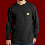 Workwear Pocket Long Sleeve T Shirt