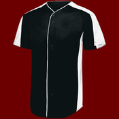 Men's Full Button Baseball Jersey