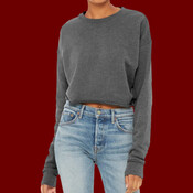 Women's Crop Crewneck Sweatshirt