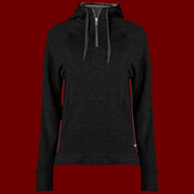 Women's FitFlex French Terry Quarter-Zip Hooded Pullover