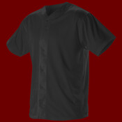 Men's Full Button Lightweight Baseball Jersey