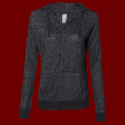Women’s Cozy Jersey Hooded Full-Zip