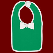 Infant Baby Rib Bow Tie Bib