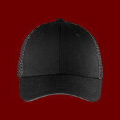 Double Mesh Snapback Sandwich Bill Cap