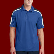 Tricolor Shoulder Micropique Sport Wick ® Polo