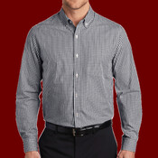 Broadcloth Gingham Easy Care Shirt