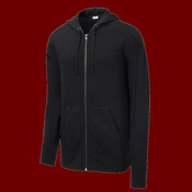 PosiCharge ® Tri Blend Wicking Fleece Full Zip Hooded Jacket
