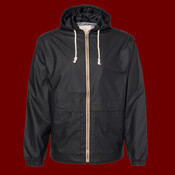 Unisex Vintage Hooded Rain Jacket