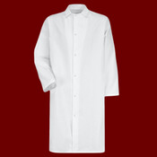 Unisex Gripper - Front Butcher Frock - No Pockets