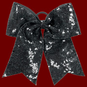 Sequin Cheer Hair Bow