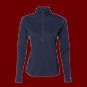 Women's Striated Quarter-Zip Pullover
