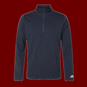 Men's Striated Quarter-Zip Pullover