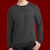 Unisex Snow Heather French Terry Crewneck Sweatshirt