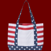 Americana Beach Tote