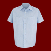 Men's Industrial Stripe Work Shirt