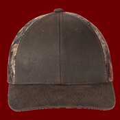 Pigment Print Camouflage Mesh Back Cap