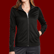 Women's Tricot Sleeve Stripe Track Jacket