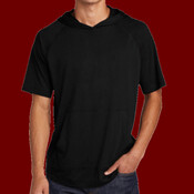 PosiCharge ® Tri Blend Wicking Short Sleeve Hoodie