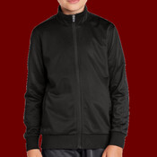 Youth Tricot Sleeve Stripe Track Jacket