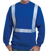 Men's USA-Made Hi-Visibility Crewneck Sweatshirt