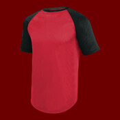 Unisex Wicking Short Sleeve Baseball Jersey