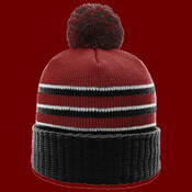 Pom Cuffed Beanie