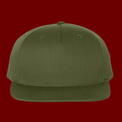 Pinch Front Structured Snapback Trucker Cap