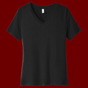 Women's Relaxed Jersey Short Sleeve V Neck Tee