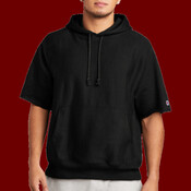 Reverse Weave ® Short Sleeve Hooded Sweatshirt