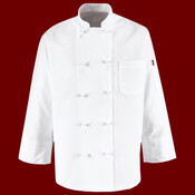 Ten Knot Button Chef Coat