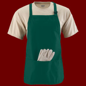 Medium Length Apron with Pouch