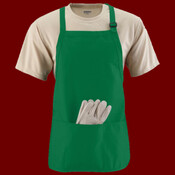 Medium Length Apron with Pouch