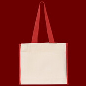 14L Tote with Contrast-Color Handles