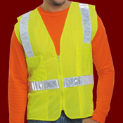 Unisex USA-Made ANSI Surveyor's Vest Class 2