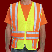 Unisex USA-Made ANSI Safety Mesh Vest