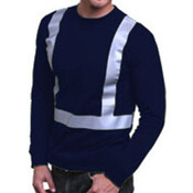 Men's USA-Made Hi-Visibility Long Sleeve T-Shirt