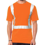 Unisex USA-Made 50/50 High Visibility Pocket T-Shirt