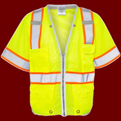 Unisex Premium Brilliant Series® Heavy Duty Class 3 Vest