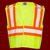 Unisex Contrasting Mesh Breakaway Vest