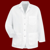 Unisex Lapel Counter Coat