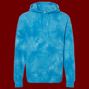 Unisex Midweight Tie-Dyed Hooded Sweatshirt