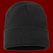 12" Jersey Lined Cuffed Beanie