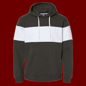 Men's Varsity Fleece Colorblocked Hooded Sweatshirt