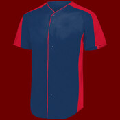 Full-Button Baseball Jersey