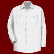 Men's Tall Cotton Uniform Shirt