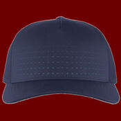 Perforated 5-Panel Trucker Snapback Cap