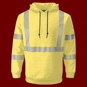 Men's Hi-Visibility Hooded Sweatshirt