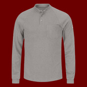 Men's Long Sleeve Henley Shirt- CoolTouch®2