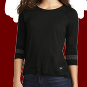 Women's Tri Blend 3/4 Sleeve Tee